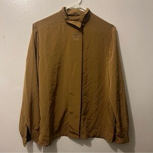 Sterling Collection Brown Blouse